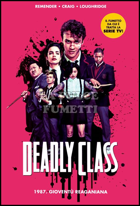 PANINI COMICS 100% HD - DEADLY CLASS #     1: 1987 - GIOVENTÙ REAGANIANA - SOVRACOVER SERIE TV